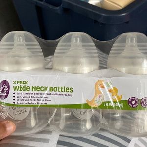 Wide neck bottles